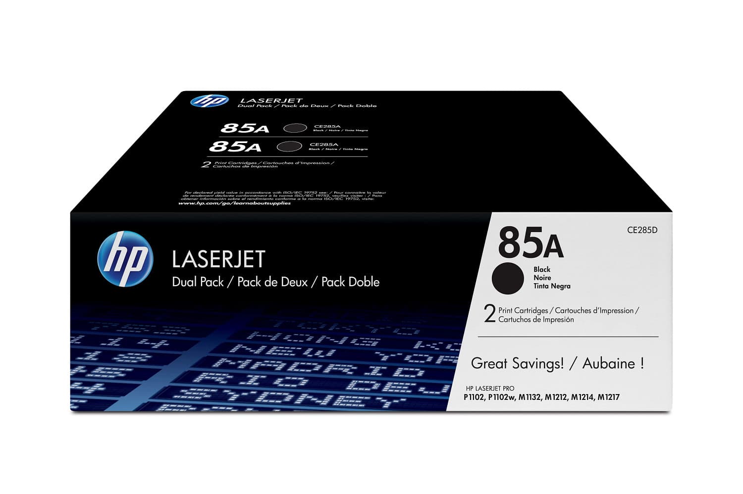 HP Conjunto Duplo de Toner LaserJet Original 85A Preto, miniatura 14