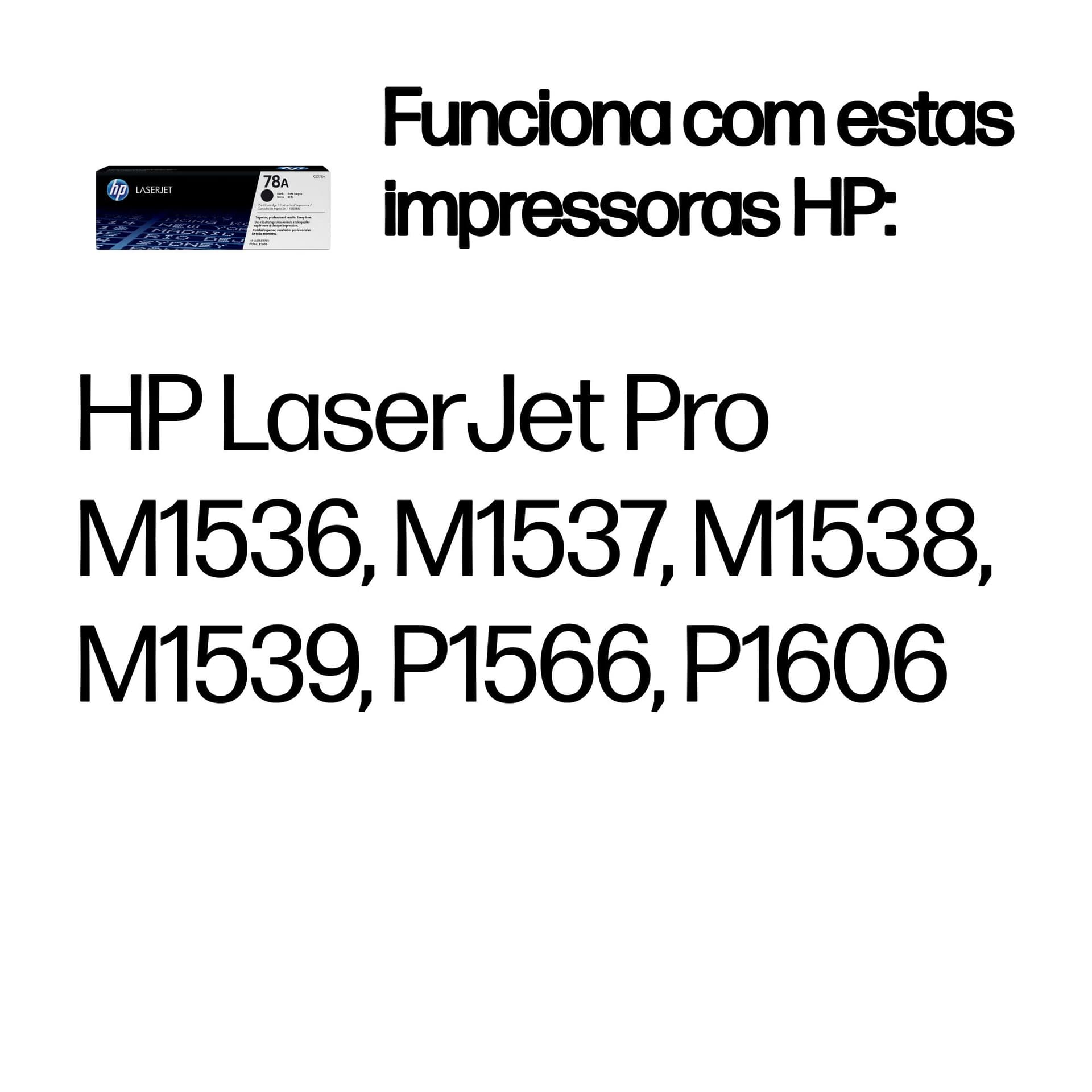 HP Toner LaserJet Original 78A Preto, miniatura 2