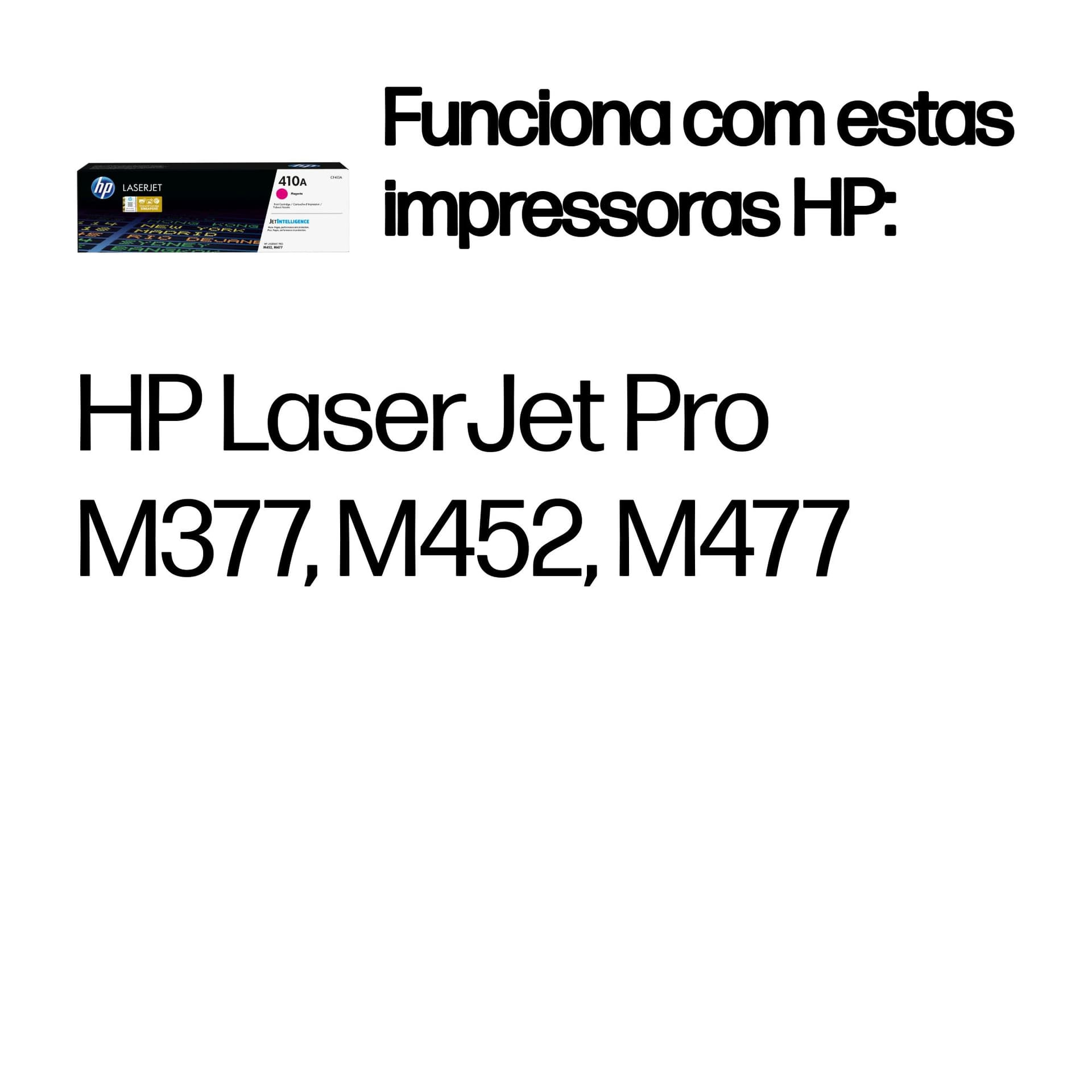 HP Toner LaserJet original 410A magenta, miniatura 2