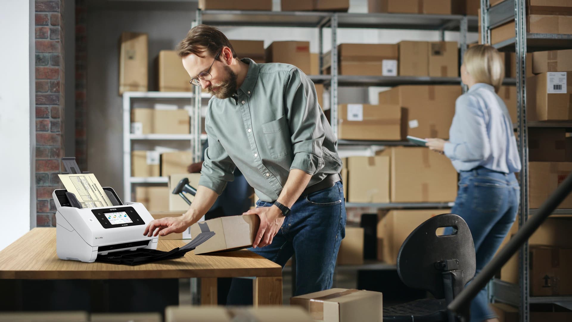 Epson WorkForce DS-800WN, miniatura 4