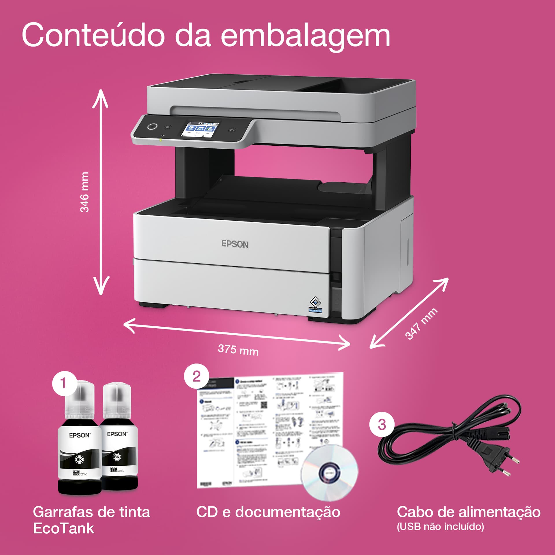 Epson EcoTank ET-M3180, miniatura 8