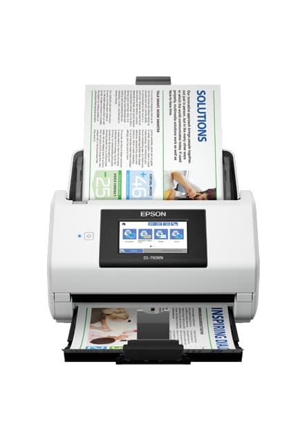 EPSON WorkForce DS-790WN Document scanner Duplex A4 600x600dpi 45ppm mono/45ppm colour ADF 100sheets 7000scans/d USB 3.0 Wi-Fi
