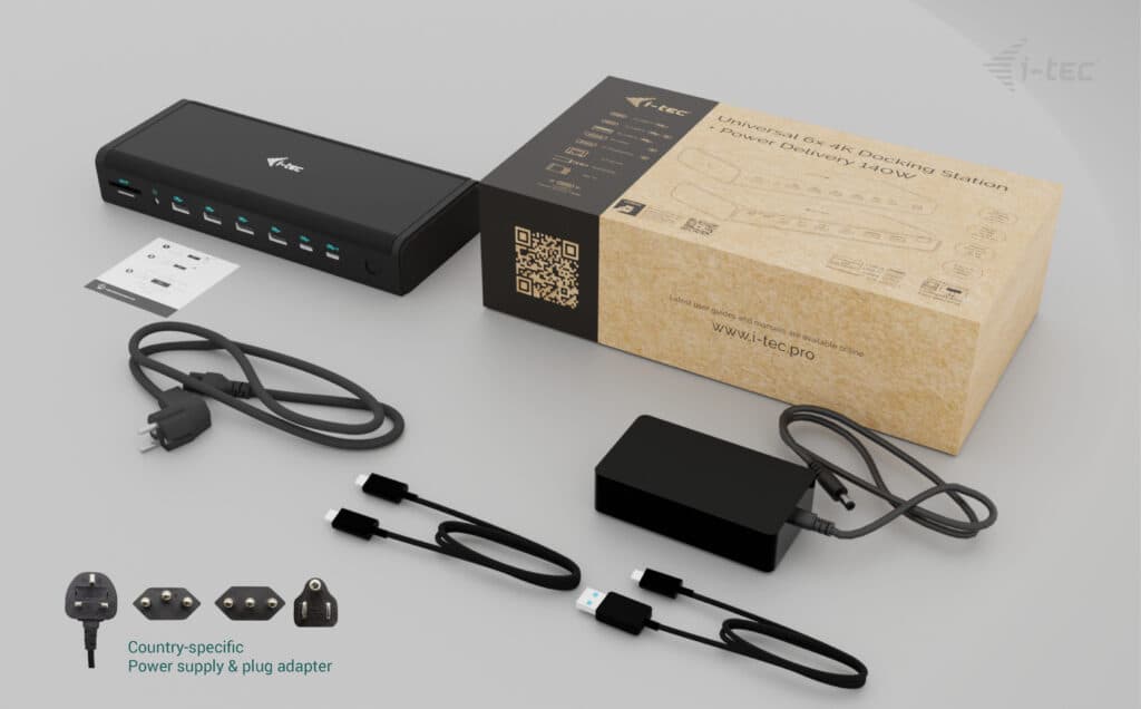 i-tec CA6MONITORDOCKPD, miniatura 3