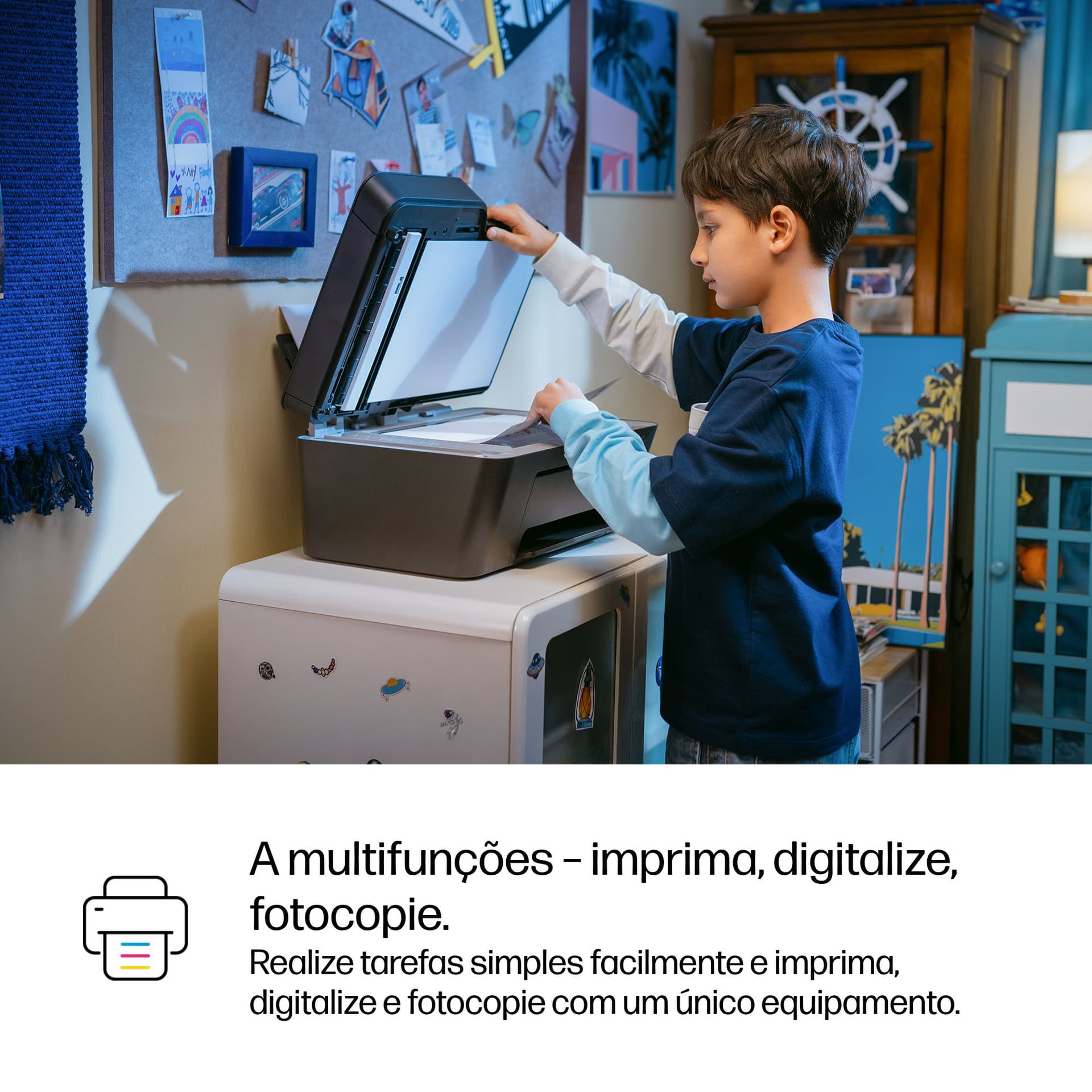 HP DeskJet 4330 Sem fios All-in-One Cor Impressora, Instant Ink., miniatura 10