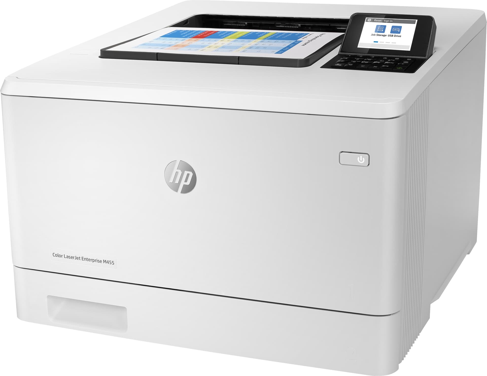 HP Color LaserJet Enterprise Impressora M455dn, miniatura 2