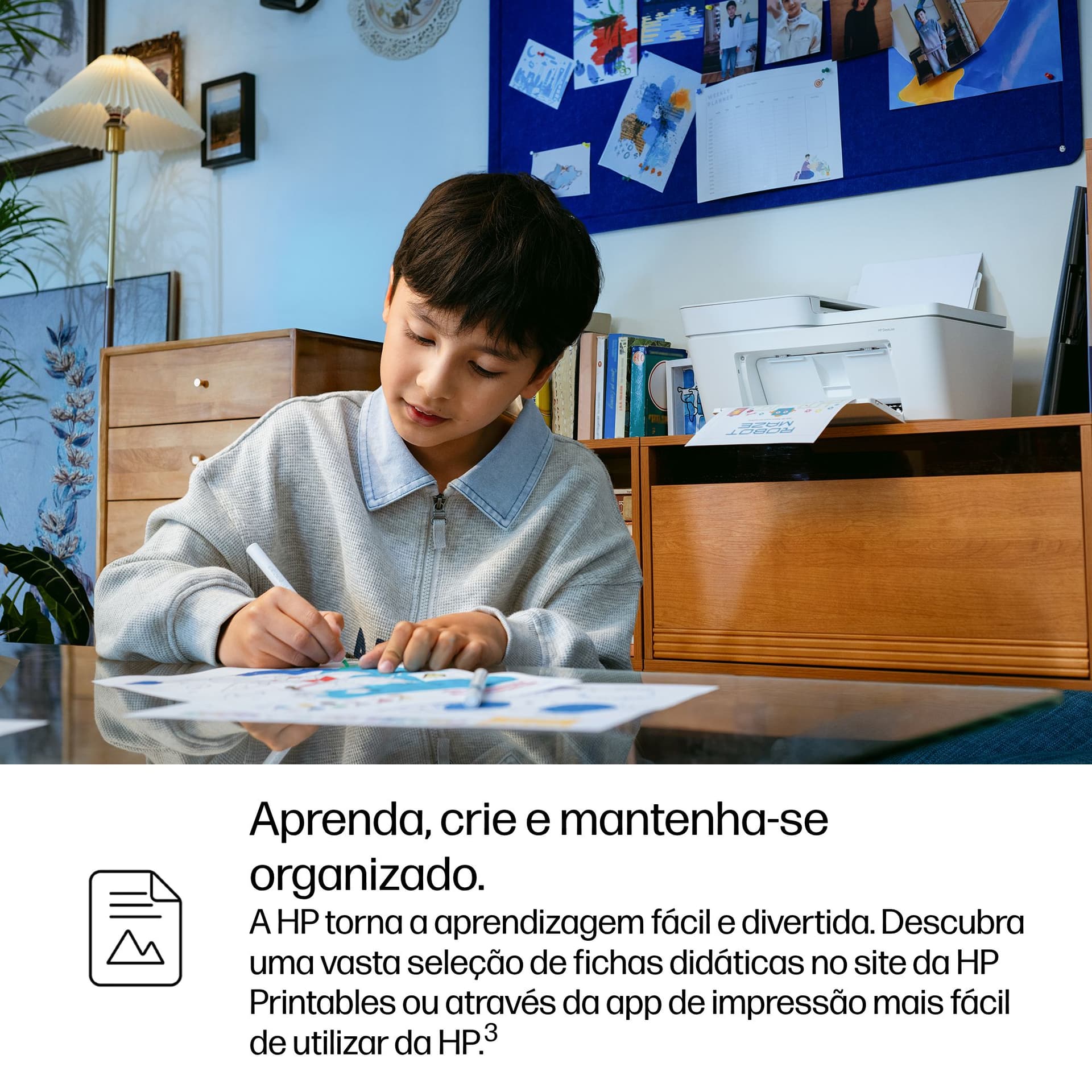 HP DeskJet 4322 Sem fios All-in-One Cor Impressora, miniatura 11