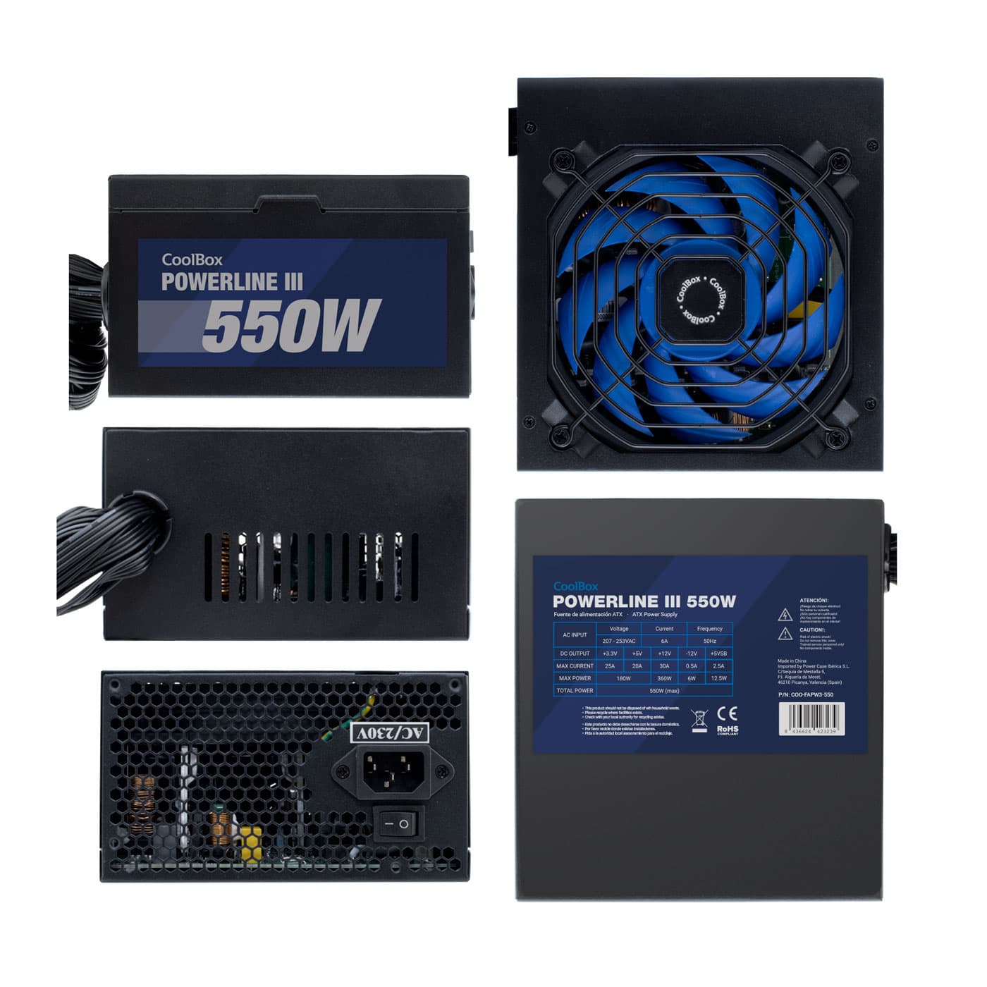CoolBox COO-FAPW3-550, miniatura 3