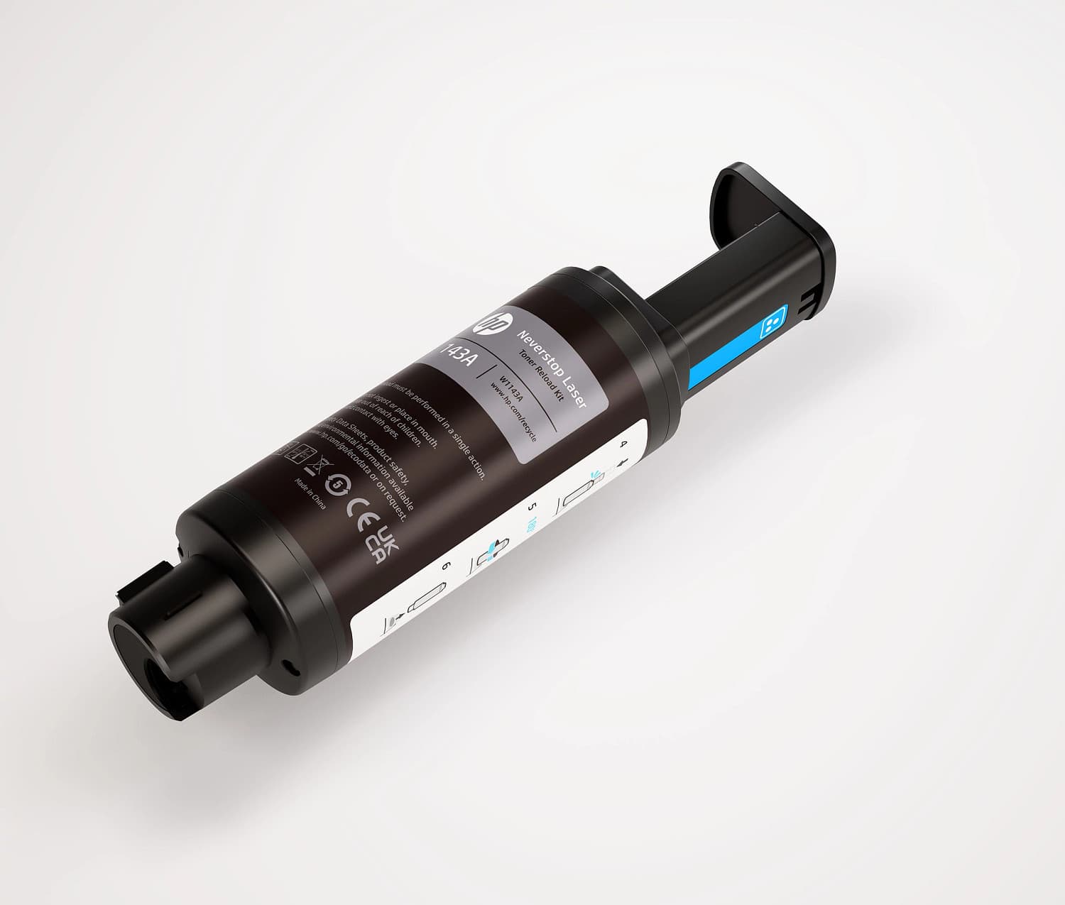 HP Kit de recarga de toner Neverstop Laser Original 143A Preto, miniatura 10