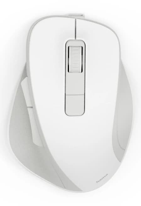 HAMA Wireless Mouse Ergonom 6 Buttons W/O Click Noise Battery wh WM-500