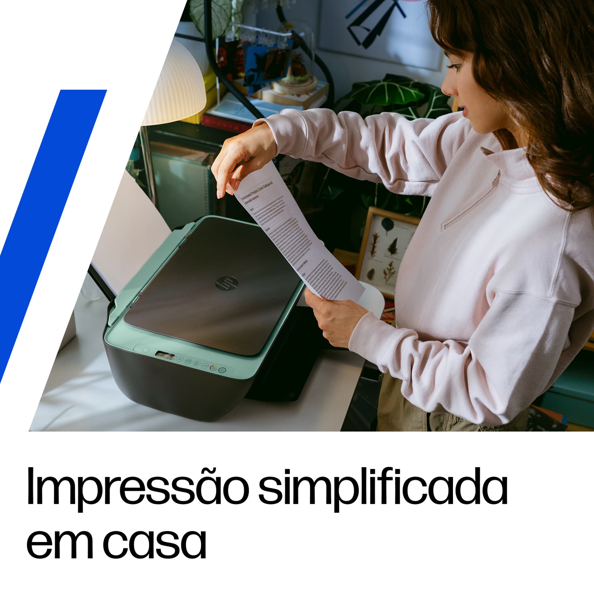 HP DeskJet 2923 Sem fios All-in-One Cor Impressora, Instant Ink, miniatura 5