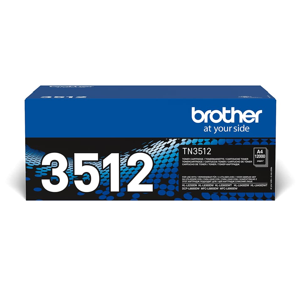 BROTHER TN3512 Toner Cartridge Black Super High Yield