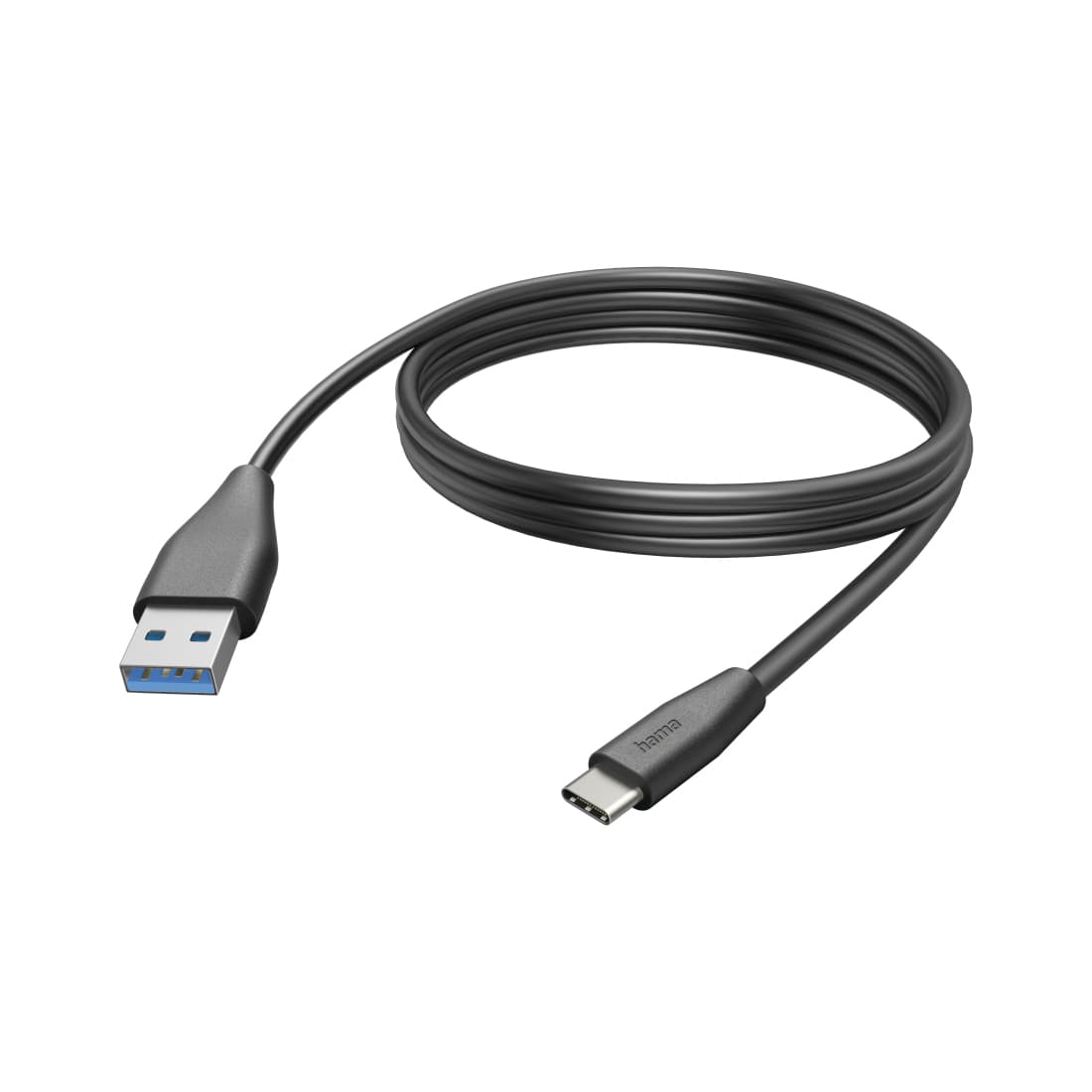 HAMA Cabo USB USB-A - USB-C 3 m Black