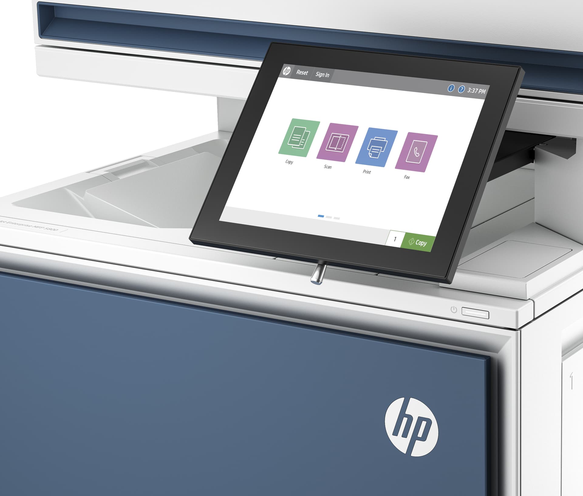 HP LaserJet Multifunções Color Enterprise 5800dn, miniatura 7