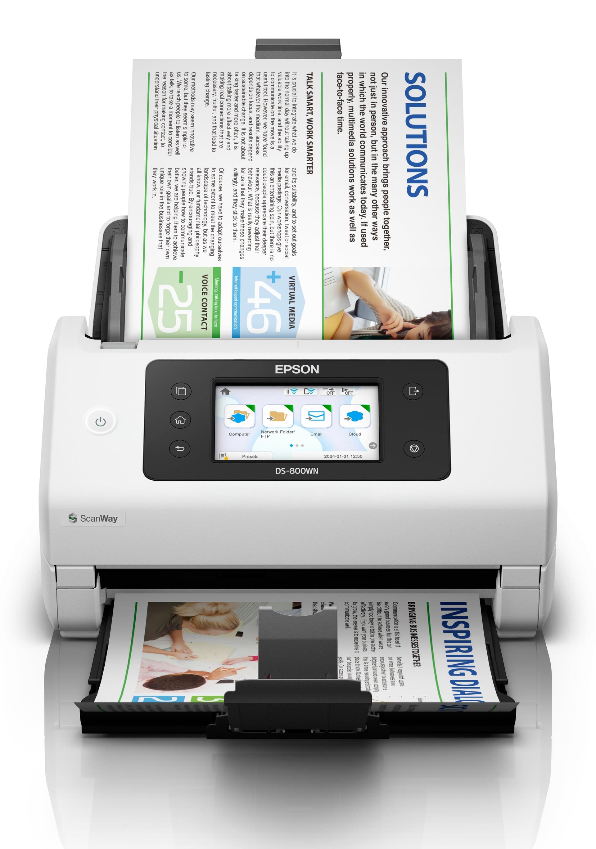 Epson WorkForce DS-800WN, miniatura 7