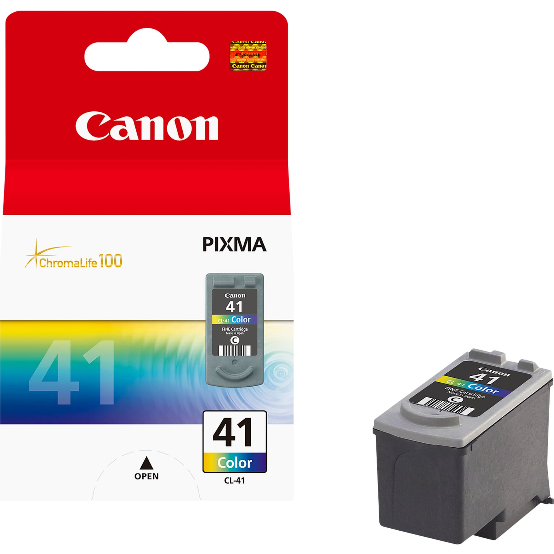 CANON 1LB CL-41 ink cartridge tri-colour standard capacity 12ml 265 pages 1-pack