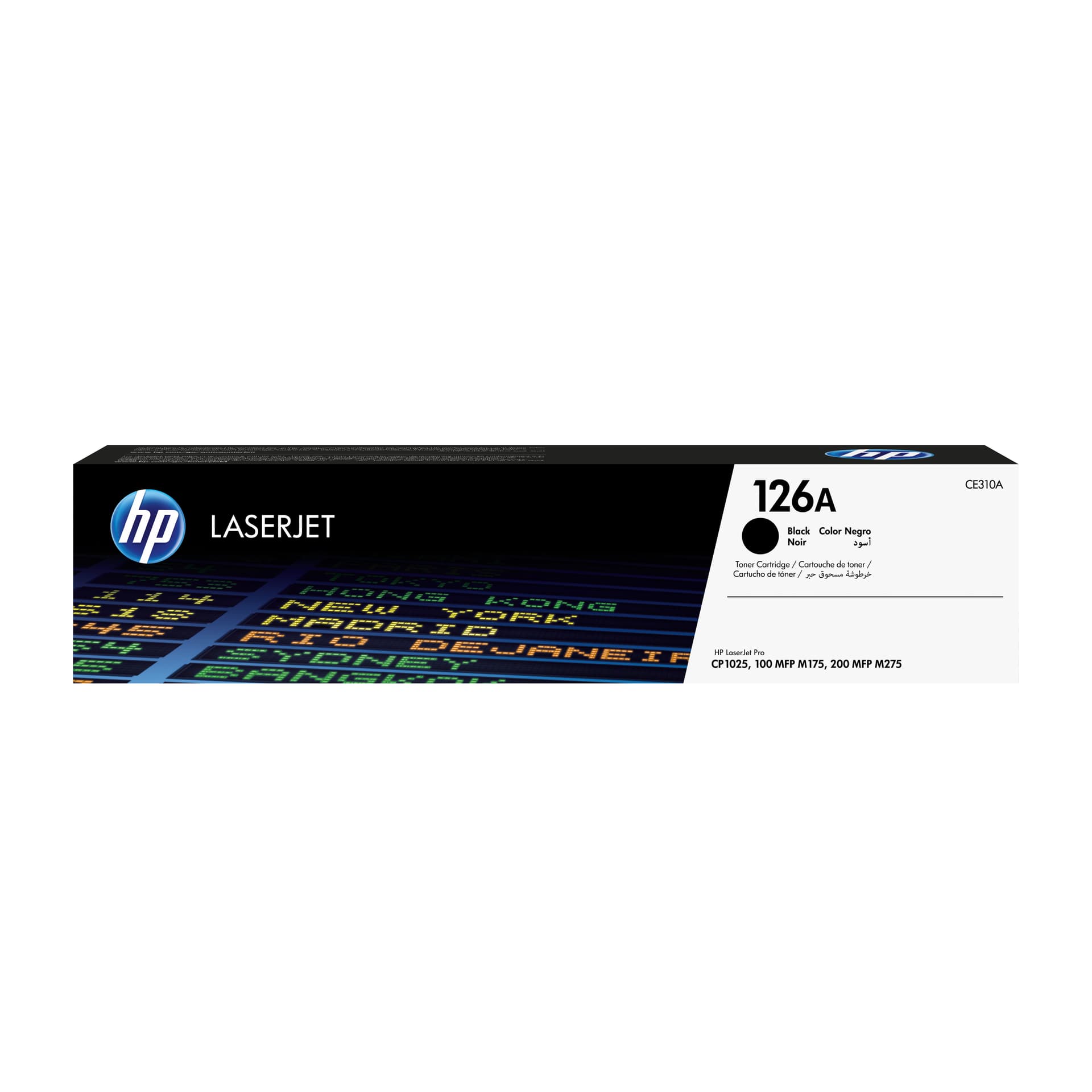 HP 126A original LaserJet Toner cartridge CE310A black standard capacity 1.200 pages 1-pack