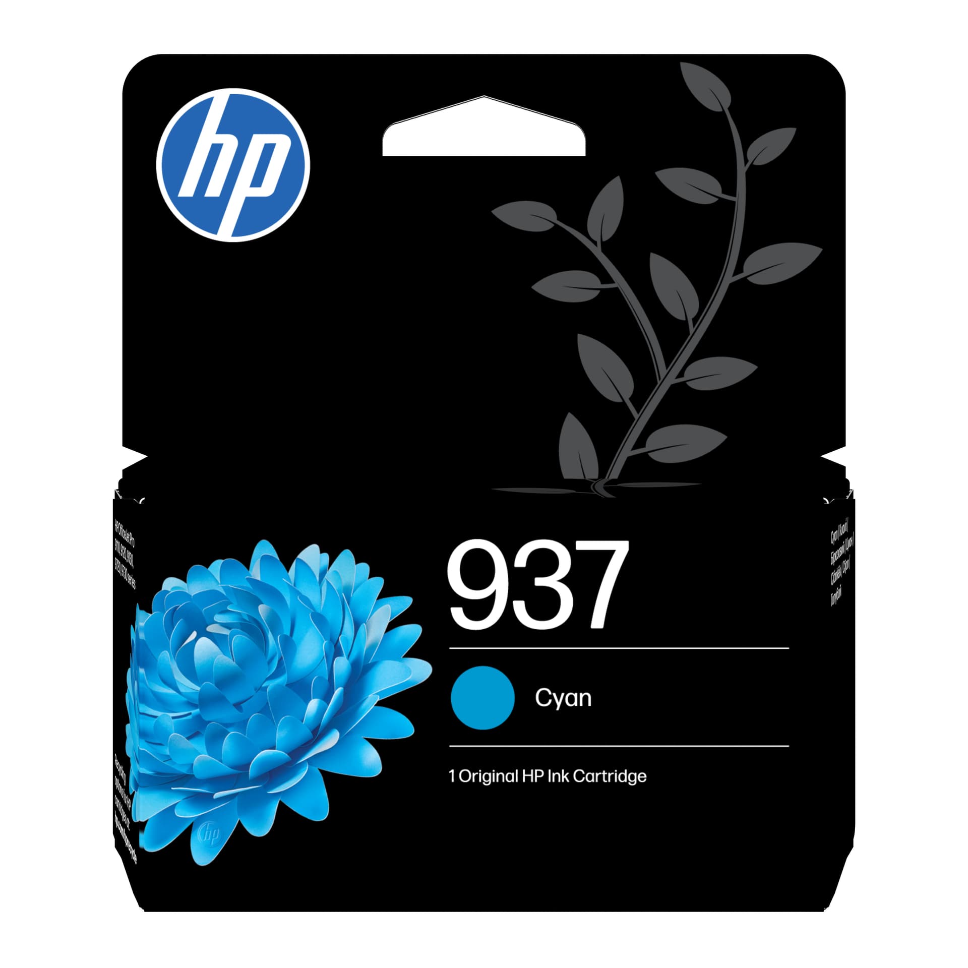 HP Tinteiro Original 937 Ciano, miniatura 1