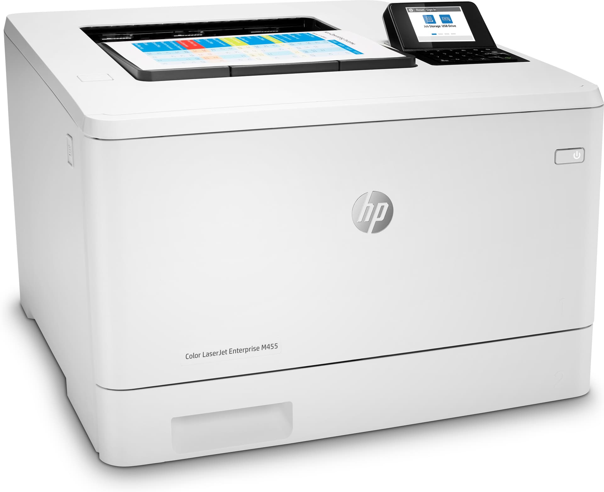 HP Color LaserJet Enterprise Impressora M455dn, miniatura 3