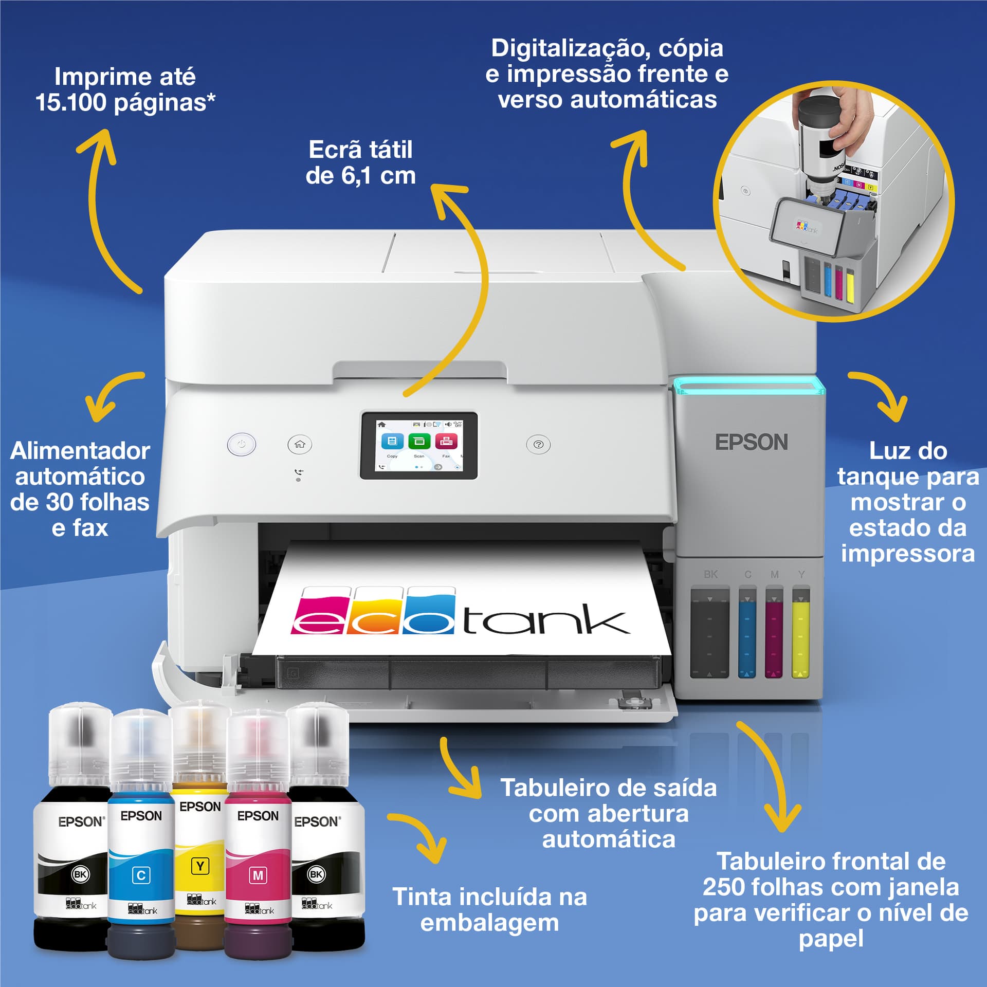 Epson EcoTank ET-4956, miniatura 2