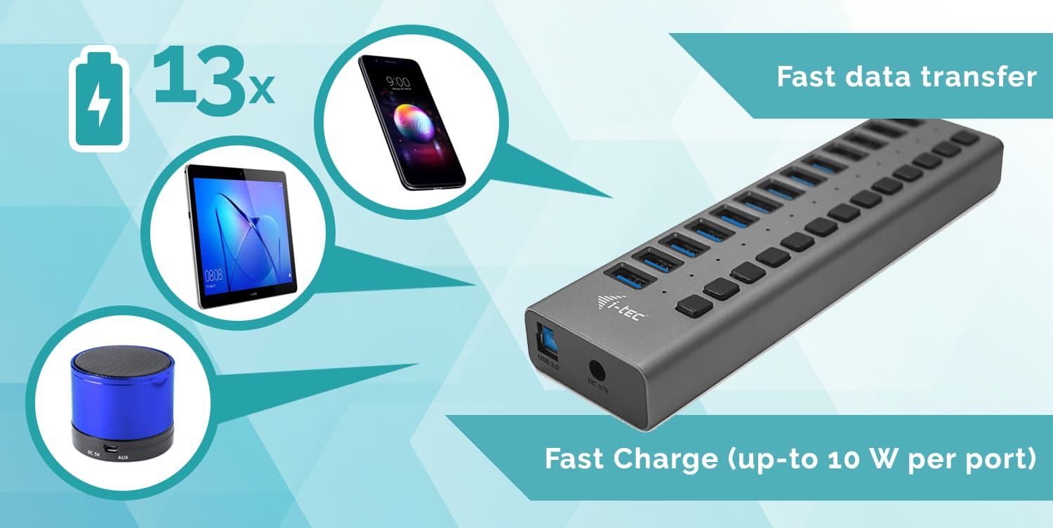 i-tec U3CHARGEHUB13, miniatura 6