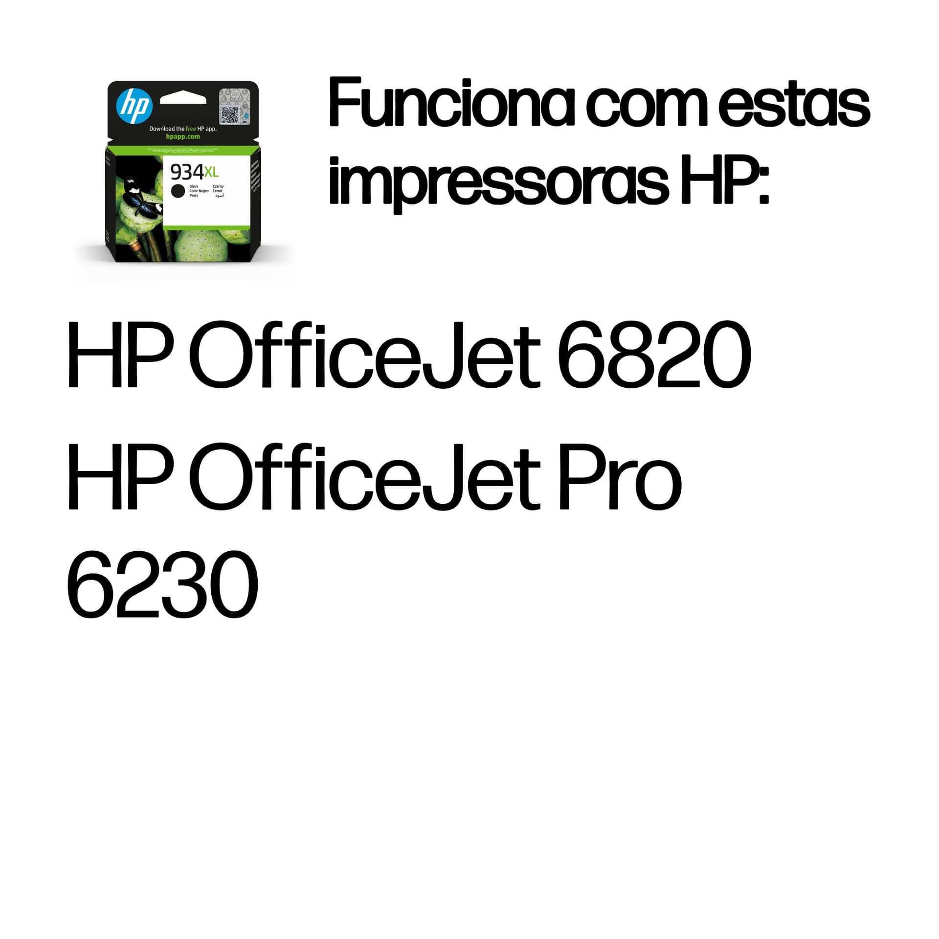 HP Tinteiro original 934XL preto de elevado rendimento, miniatura 2