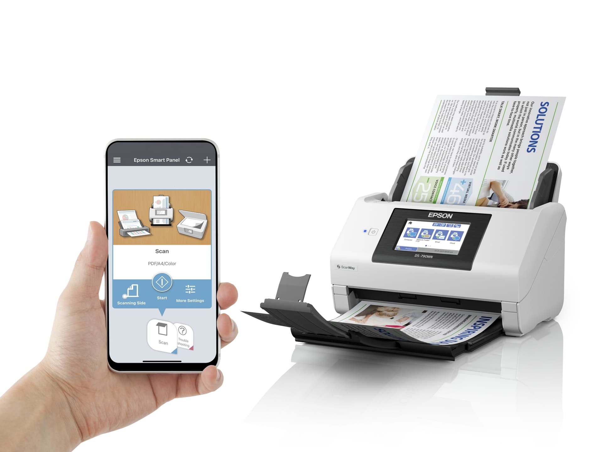 Epson WorkForce DS-790WN, miniatura 7