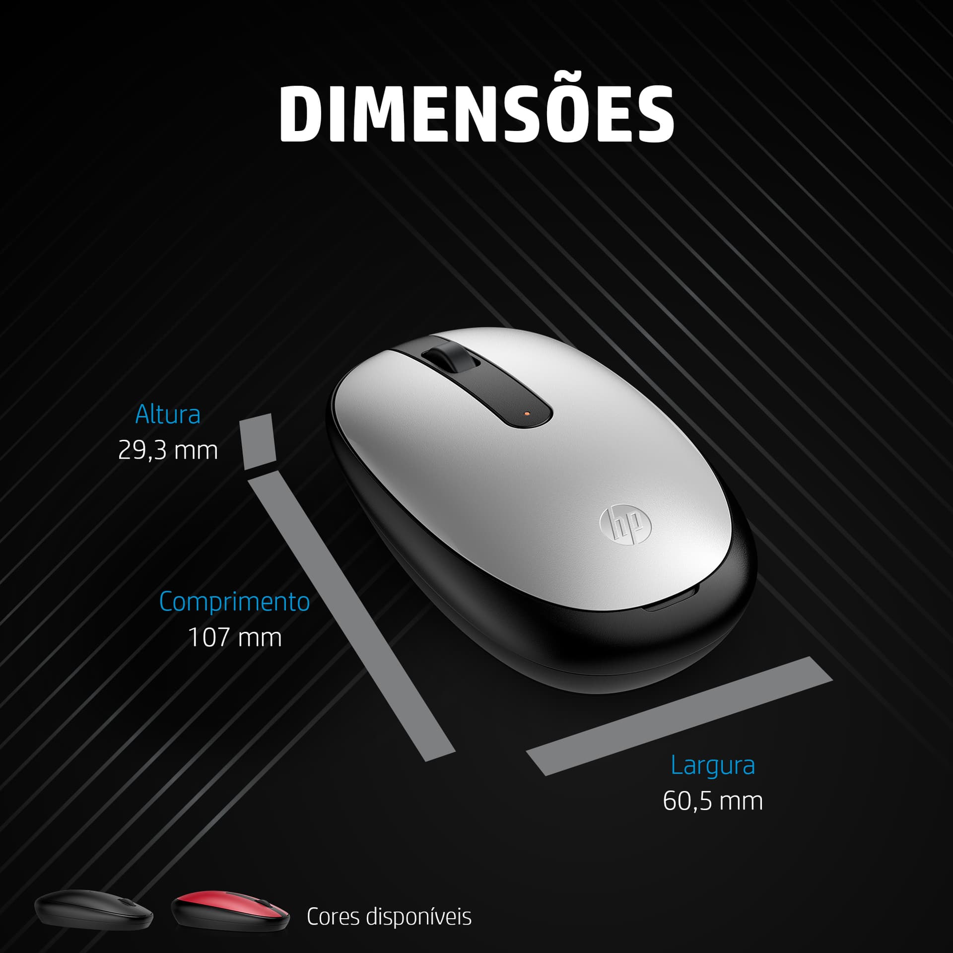 HP Rato Bluetooth 240 Prateado, miniatura 5