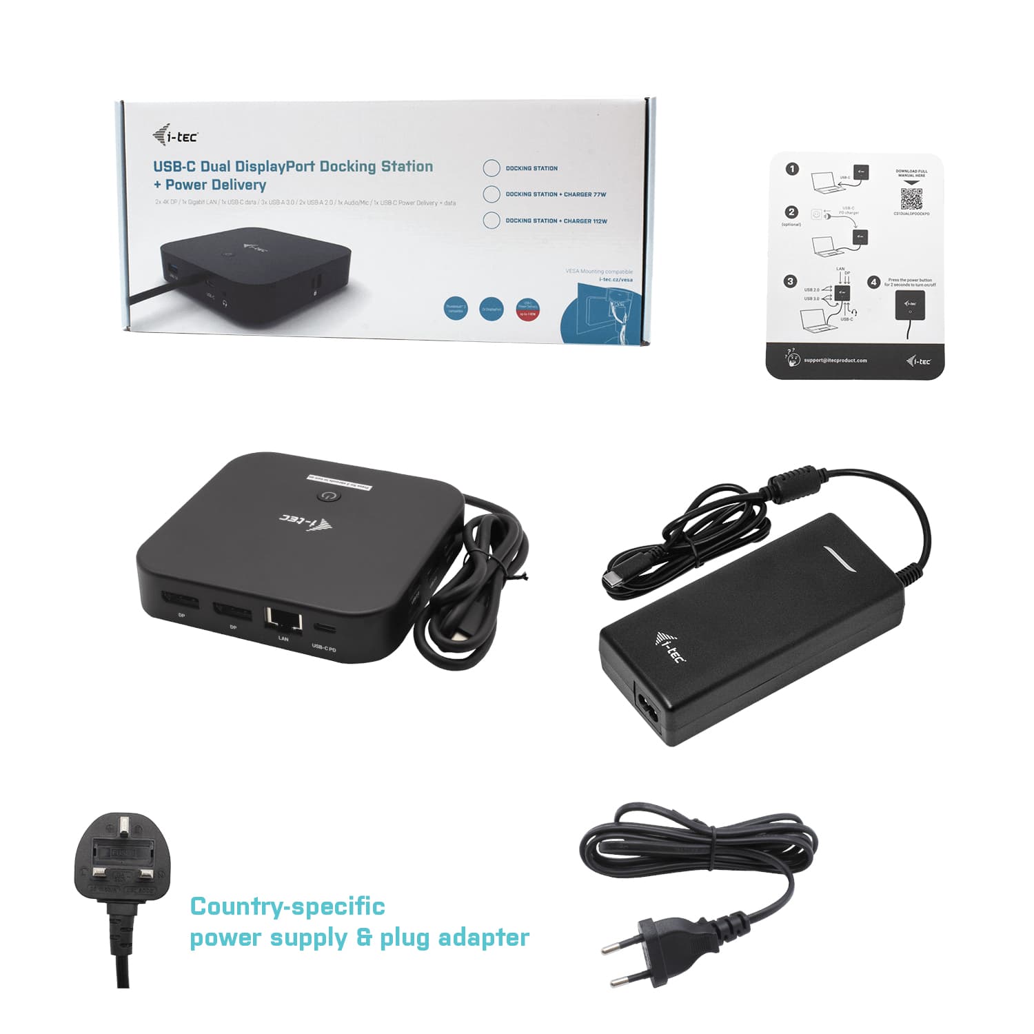 i-tec C31DUALDPDOCKPD100W, miniatura 13