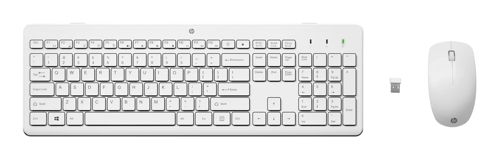 HP Conjunto de Teclado e Rato sem fios 230, miniatura 1