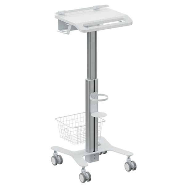 NAPOFIX SUPORTE CHÃO MOVEL LAPTOP AJUSTE ALTURA MEDICAL MEDC5500A BRANCO