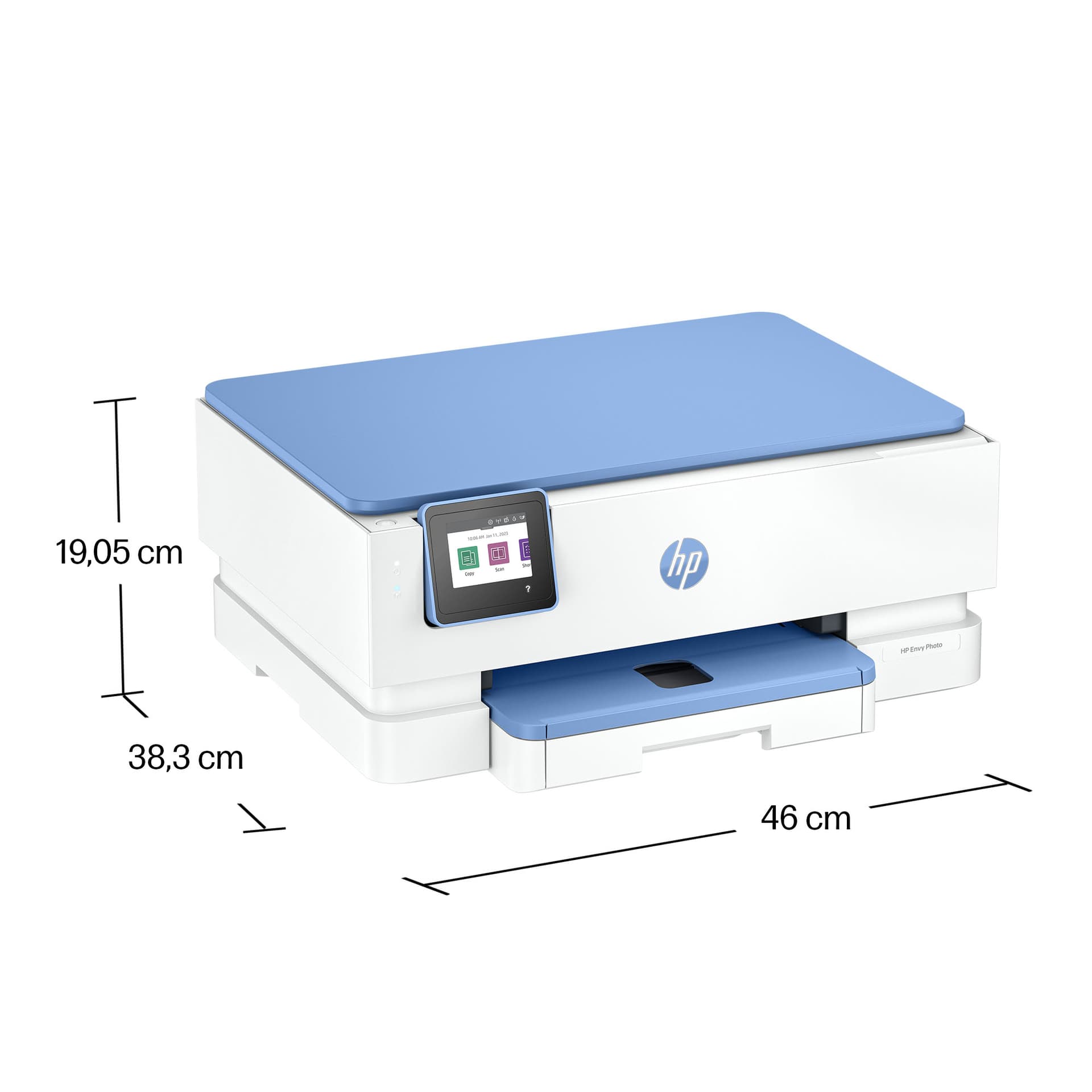 HP Envy 7231 Sem fios All-in-One Cor Impressora, Instant Ink, miniatura 4