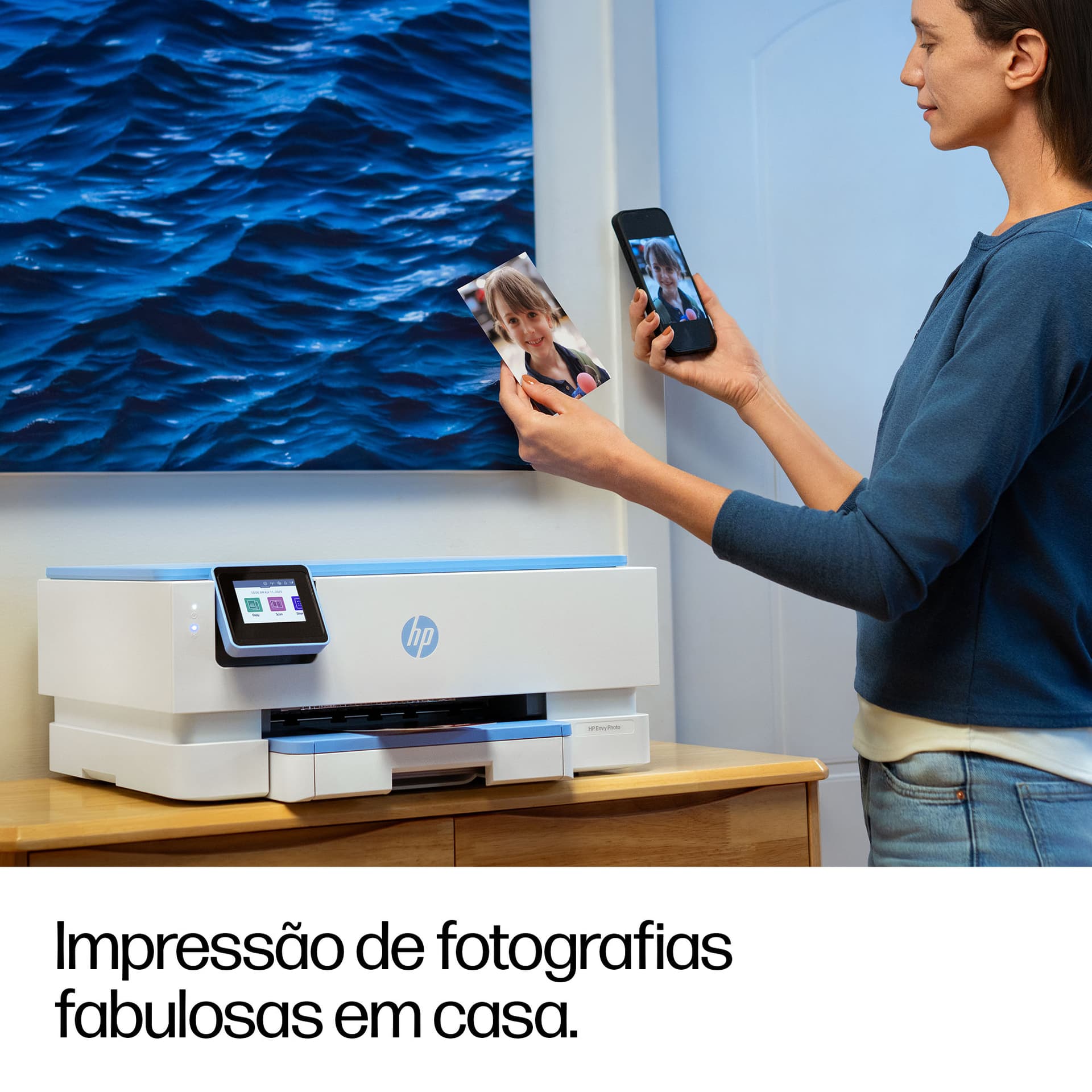 HP Envy 7231 Sem fios All-in-One Cor Impressora, Instant Ink, miniatura 7