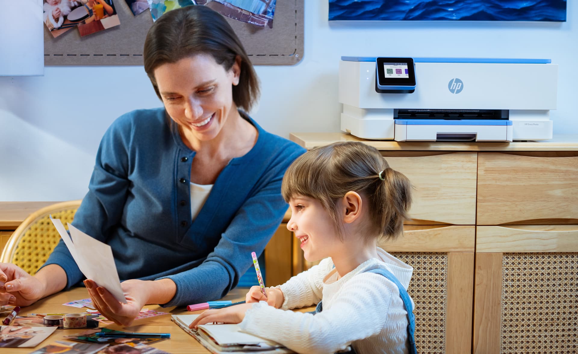 HP Envy 7231 Sem fios All-in-One Cor Impressora, Instant Ink, miniatura 9