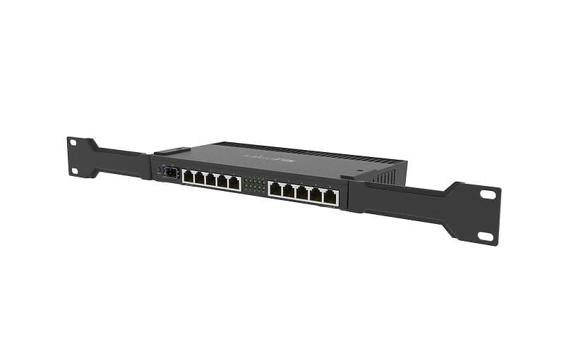 MikroTik RB4011iGS+RM Ethernet Router (RB4011IGS+RM), miniatura 2