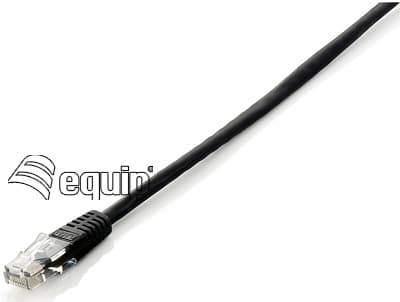 EQUIP CHICOTE CAT6 U/UTP 10M PRETO — miniatura 2