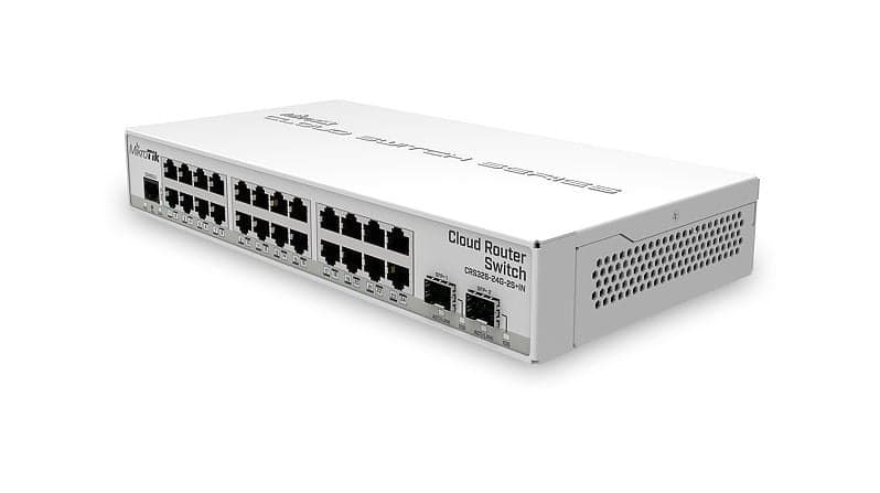 MikroTik CRS326-24G-2S+IN Switch de Rede Gerido, 24x Ethernet Gigabit, 2x SFP+, PoE, miniatura 2