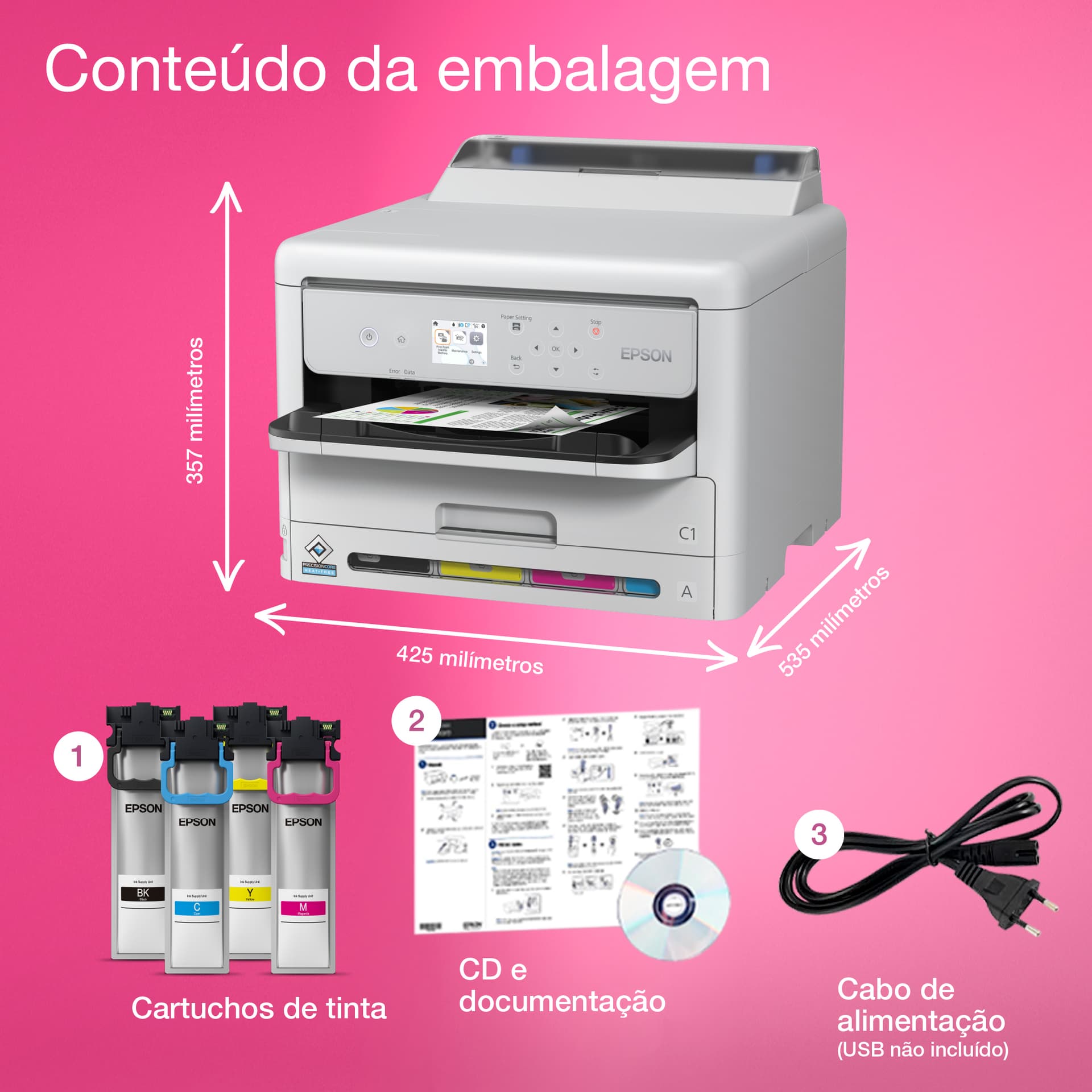 Epson WorkForce Pro WF-C5390DW — miniatura 11