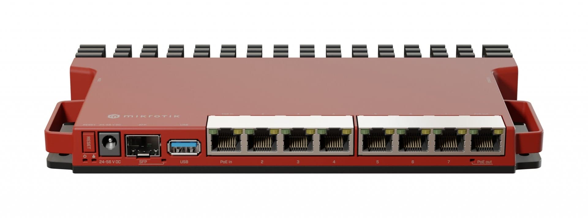 Mikrotik L009UiGS-RM wired router 2.5 Gigabit Ethernet, Gigabit Ethernet Red, miniatura 1