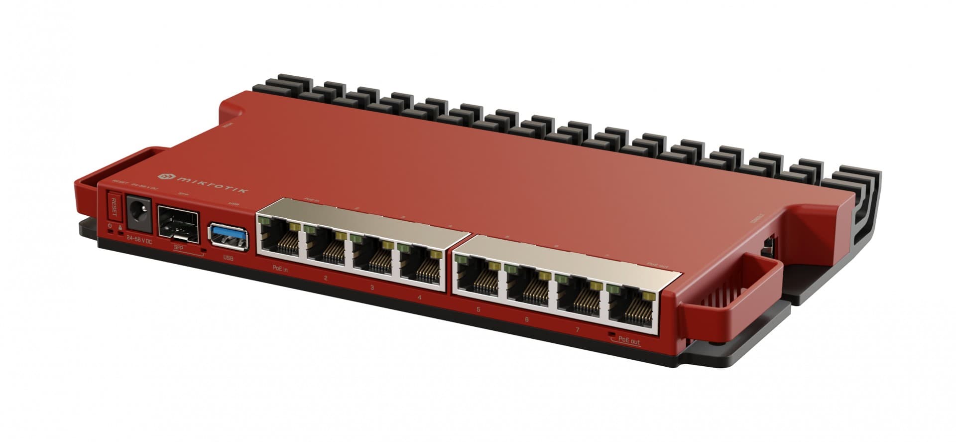 Mikrotik L009UiGS-RM wired router 2.5 Gigabit Ethernet, Gigabit Ethernet Red, miniatura 3