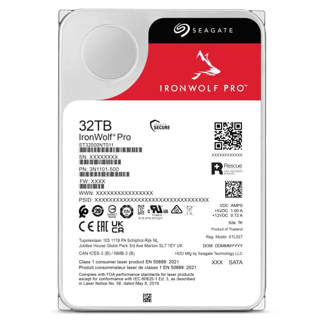 Seagate IronWolf Pro ST32000NT000, miniatura 4