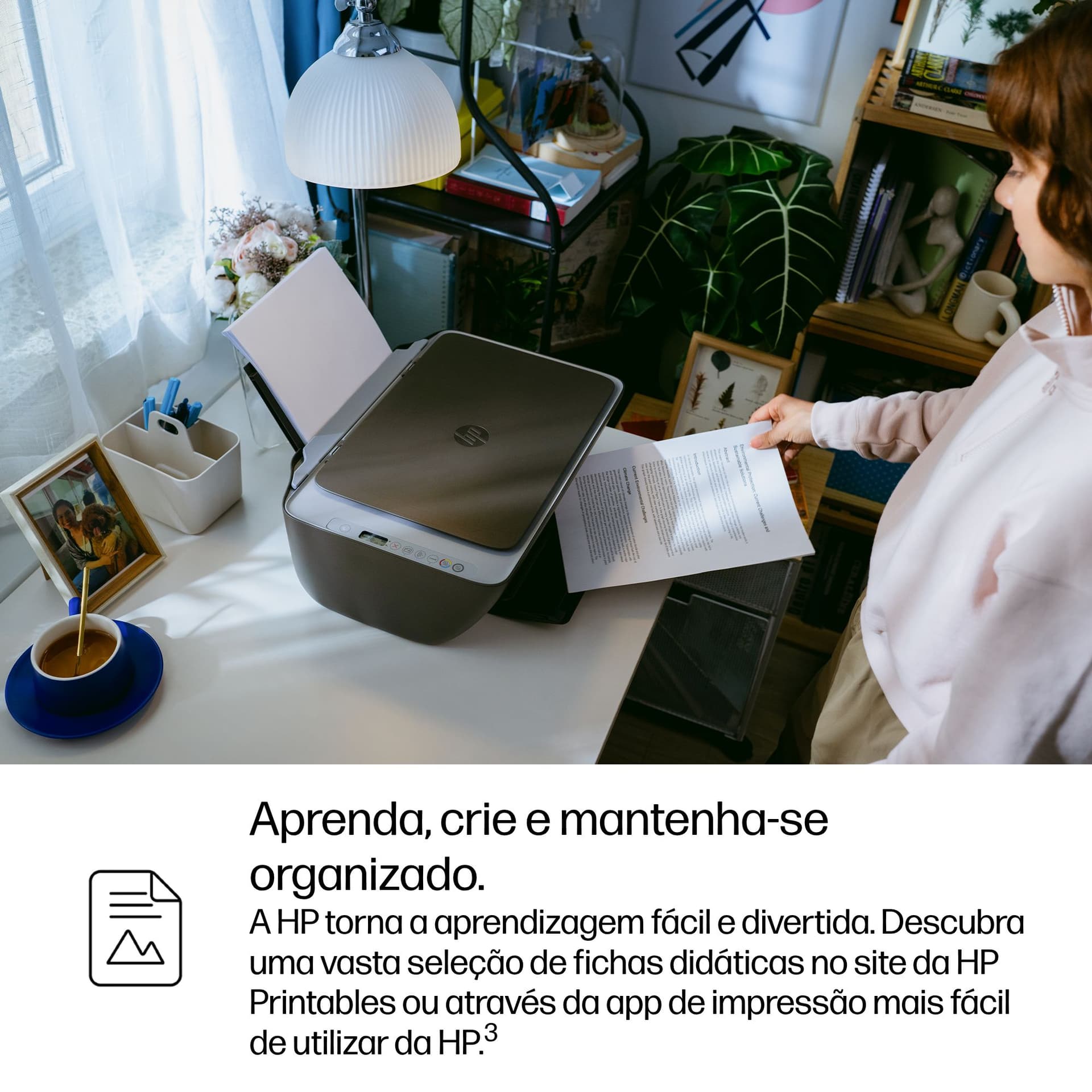 HP DeskJet 2921 Sem fios All-in-One Cor Impressora, Instant Ink — miniatura 12