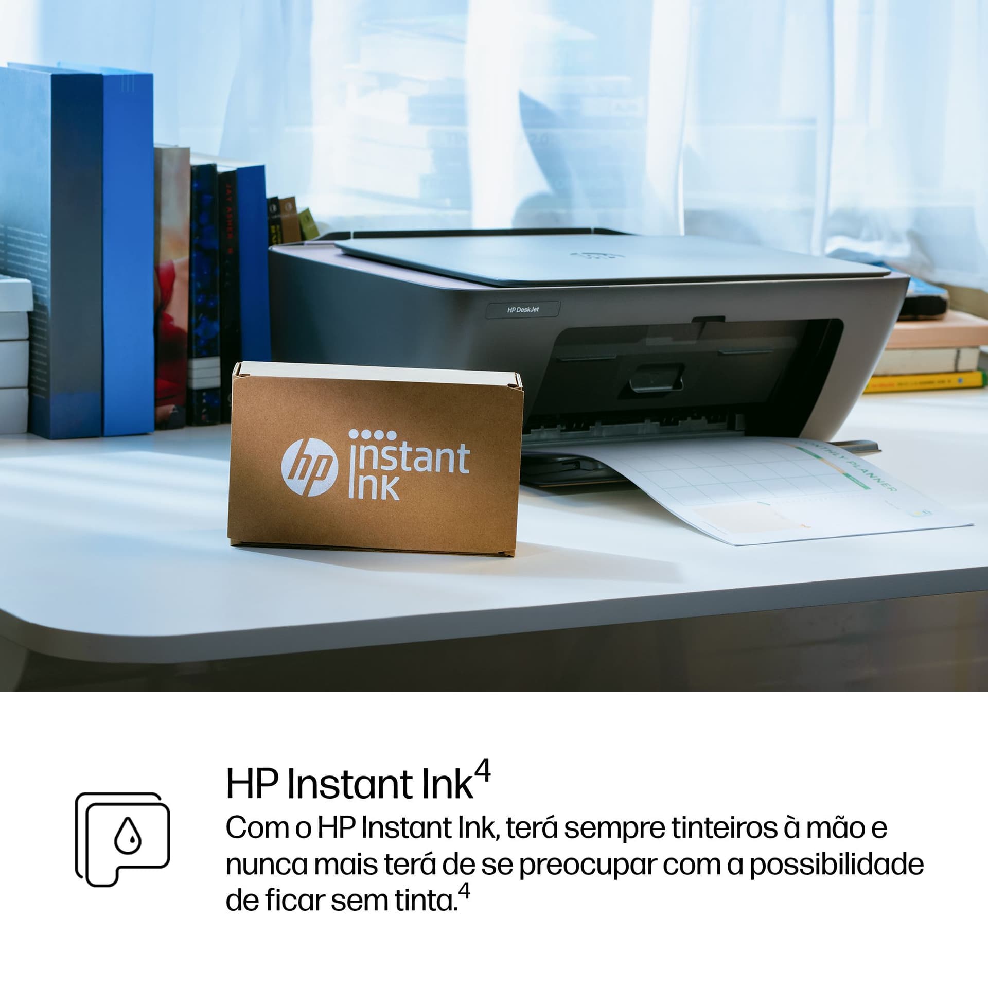 HP DeskJet 2921 Sem fios All-in-One Cor Impressora, Instant Ink — miniatura 15
