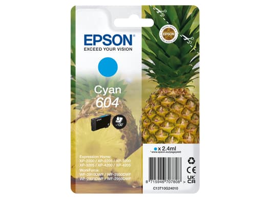 Epson Singlepack Cyan 604 Ink, miniatura 7