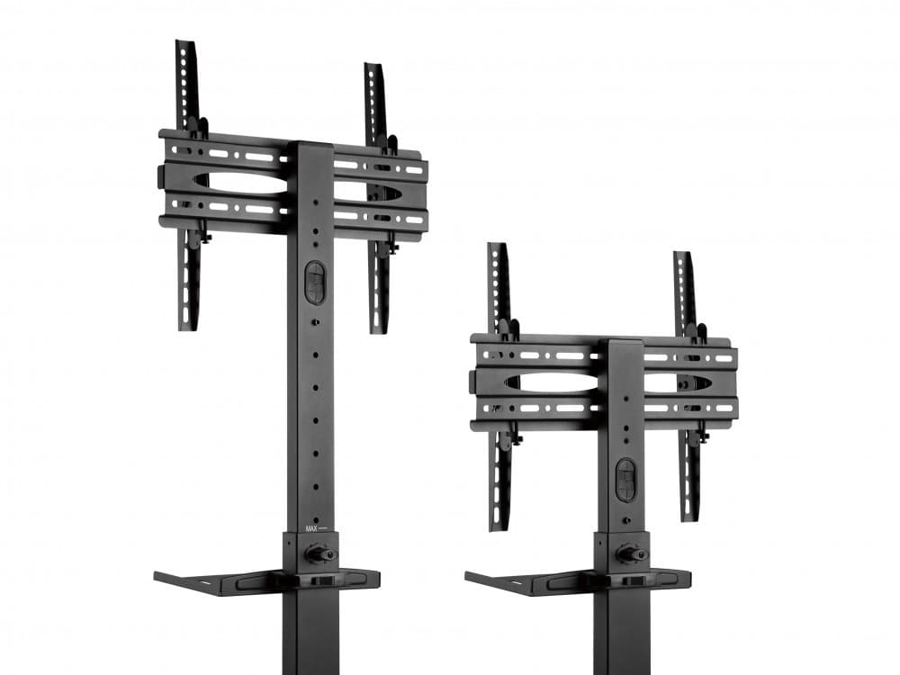 EQUIP ERGO SUPORTE CHÃO MOVEL UNIVERSAL TV CART 32" 55" 650607 — miniatura 5