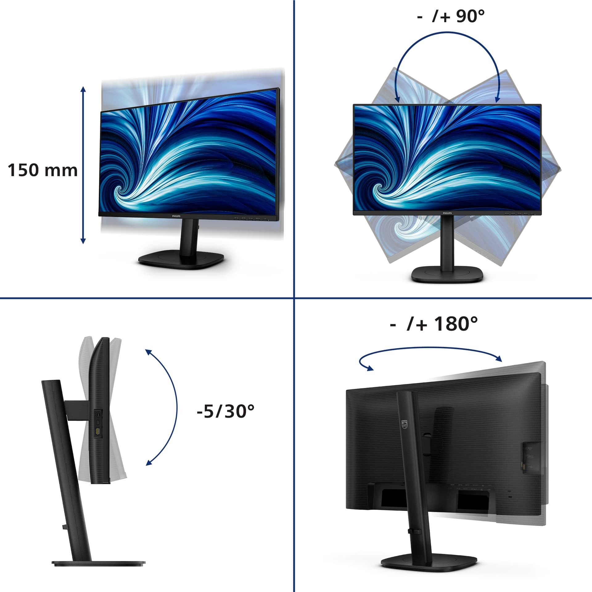 Philips 24B2U3601 — miniatura 3