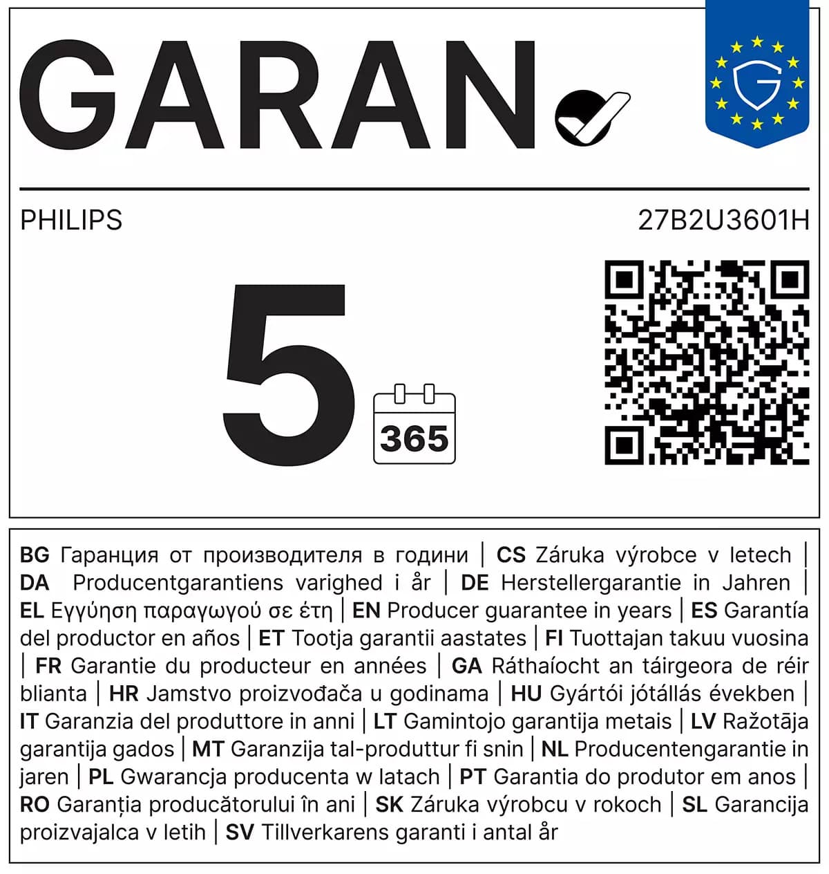 Philips 3000 series 27B2U3601H/00, miniatura 12
