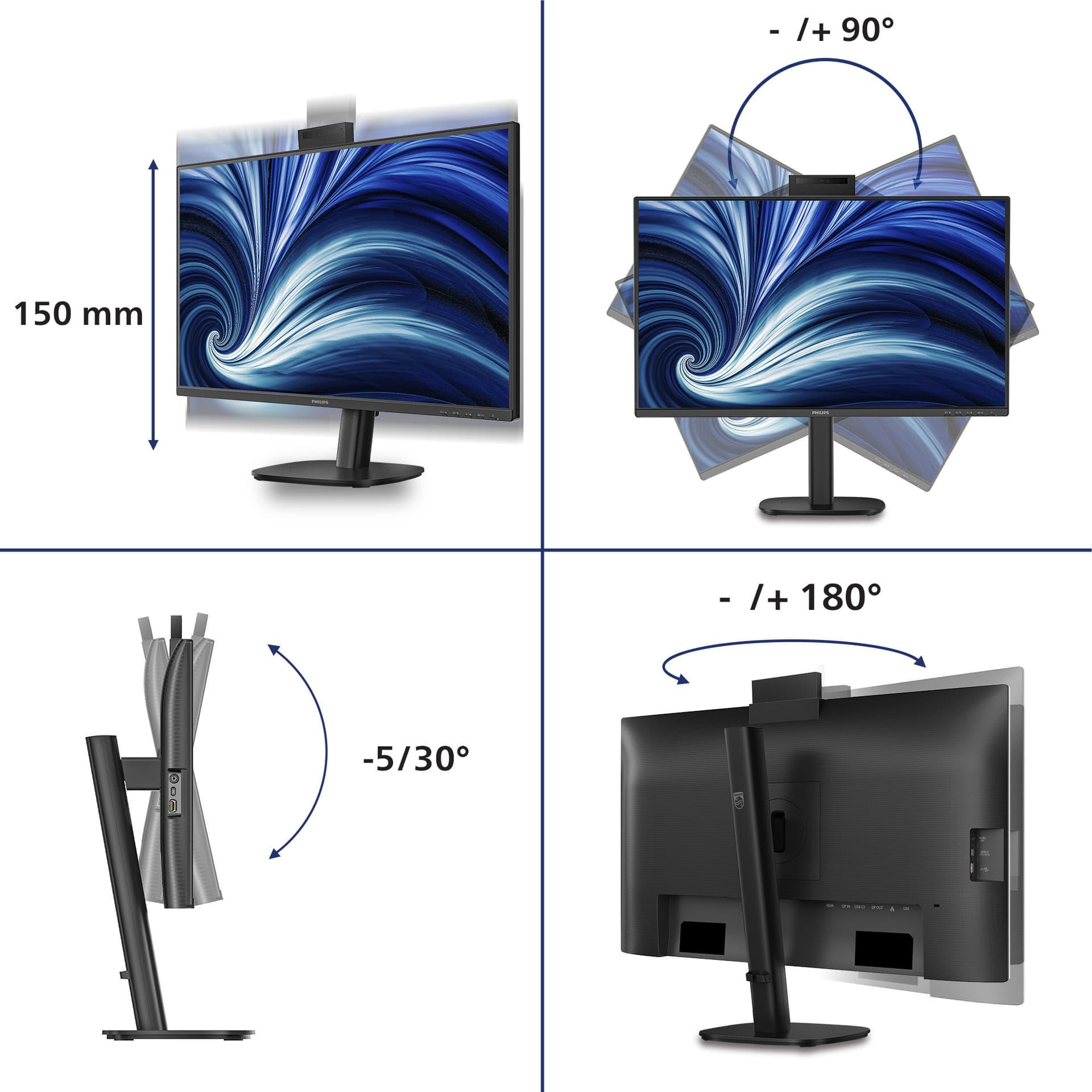 Philips 3000 series 27B2U3601H/00, miniatura 4