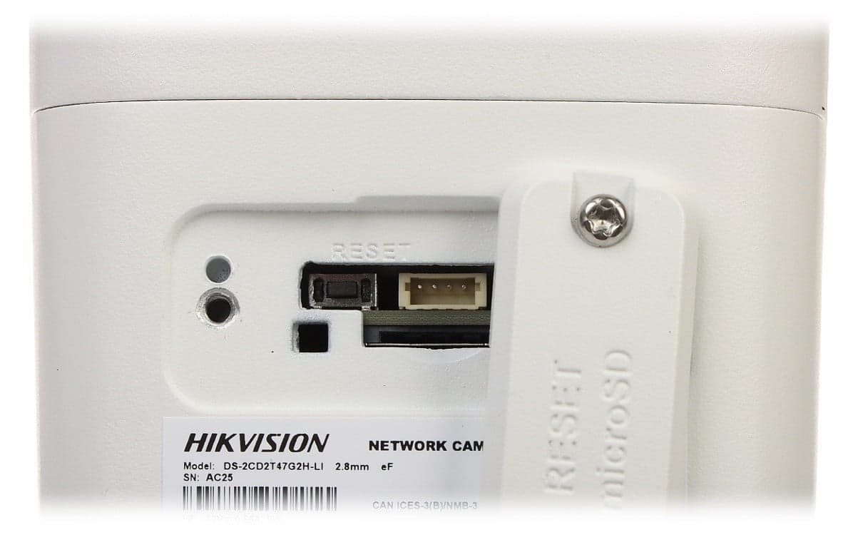 Hikvision DS-2CD2T47G2H-LI(2.8mm)(eF) 4 MP Smart Hybrid Light with ColorVu Fixed Bullet Network Camera, miniatura 4