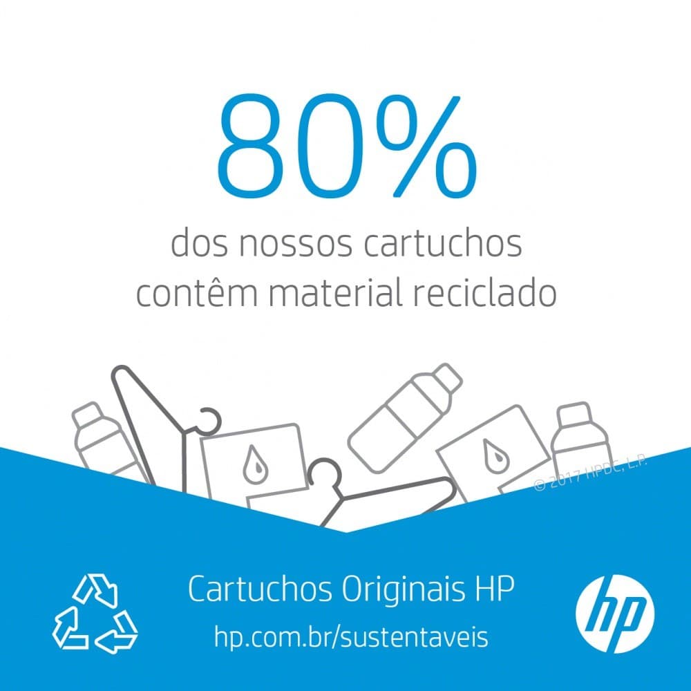 HP TINTEIRO ALTO RENDIMENTO TRICOLOR 305XL, miniatura 5