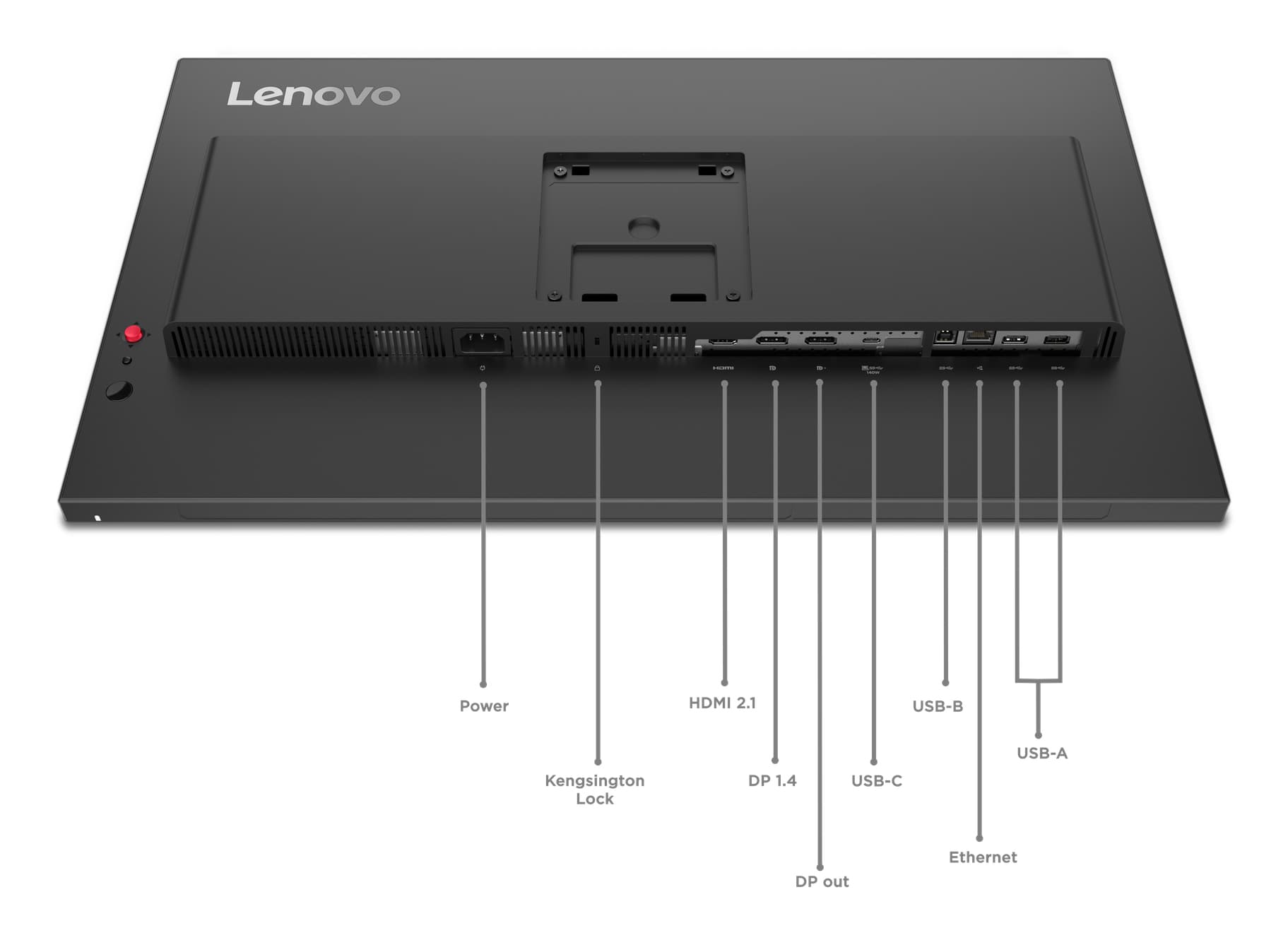 Lenovo ThinkVision P27QD-40 Monitor, miniatura 11